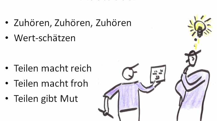 Teilen macht reich